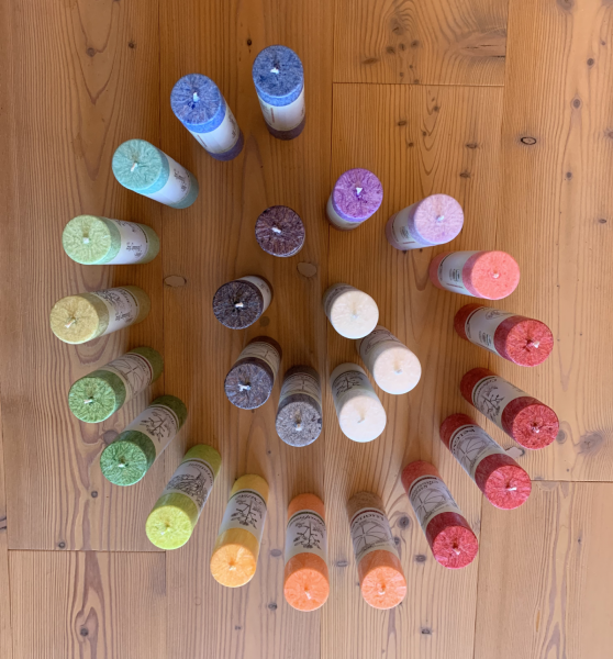 Allgäuer Heilkräuter-Kerze Herzenswärme